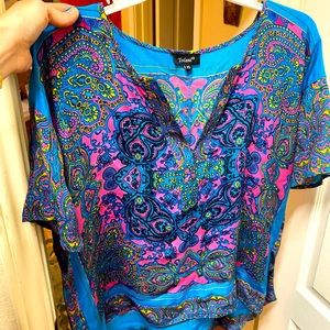 Tolani silk blouse